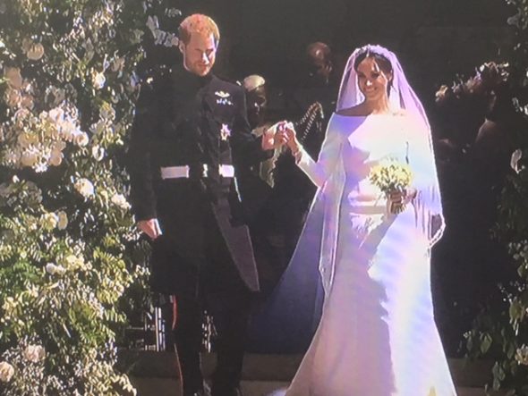  Megan Markle and Prince Harry got married yesterday. “Love recognises no barriers…” Maya Angelo The bride and groom looking splendid together. The Bridge MAG. Image