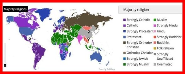 Les religions les plus pratiquées au monde : Ethique contre religion : Crise  de  moralité sexuelle au sein de la  haute hiérarchie du clergé   à  la veille de  la  saison Pascale 2019. Pédophilie, radicalisme et chute des religions ; l'avenir de la foi est lugubre. The Bridge MAG. Image