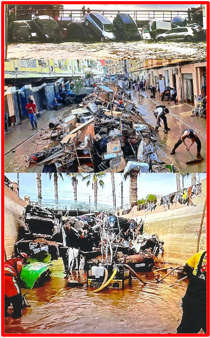 Humans should be what we value the most in life.At least 300 dead in Valencia floods in Spain. Valencia region was worst affected Death disregards details: geographical, ethnic, tribal, gender, social class, skin tones! From natural disasters such as: apocalyptic flooding in Spain, France, earthquakes in Dschang in West Cameroon, Morocco, Taiwan, civilians’ casualties in Darfur, Gaza, Bagdad, Congo… by extension the unreported deaths from around the world, humans are dying every second worldwide in real life. Whether by natural death, violence, sects, natural death, cults, sacrificial magic, professional exclusion, cyber bulling, rape, slavery, … death is always the unfortunate outcome of humanities plight. The Bridge MAG. Image 